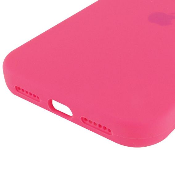 Чохол Silicone Case Full Protective (AA) Apple iPhone 17 Pro, Рожевий / Barbie pink