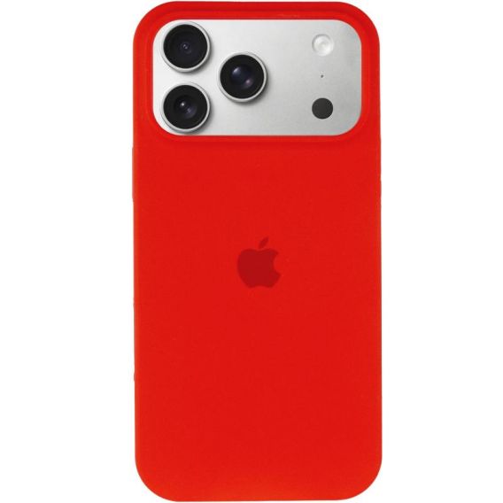 Чохол Silicone Case Full Protective (AA) для Apple iPhone 17 Pro, Червоний / Red