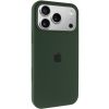 Чохол Silicone Case Full Protective (AA) для Apple iPhone 17 Pro, Зелений / Cyprus Green