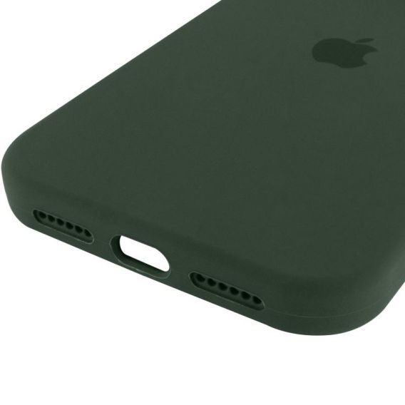Чохол Silicone Case Full Protective (AA) для Apple iPhone 17 Pro, Зелений / Cyprus Green