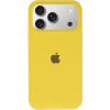 Чохол Silicone Case Full Protective (AA) для Apple iPhone 17 Pro, Жовтий / Yellow