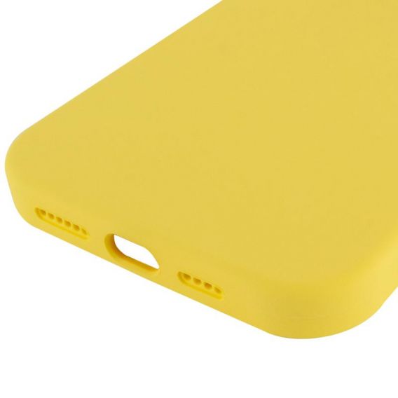 Чохол Silicone Case Full Protective (AA) для Apple iPhone 17 Pro, Жовтий / Yellow