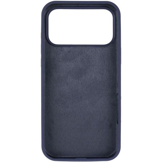 Чохол Silicone Case Full Protective (AA) для Apple iPhone 17 Pro Max, Темно-синій / Midnight blue