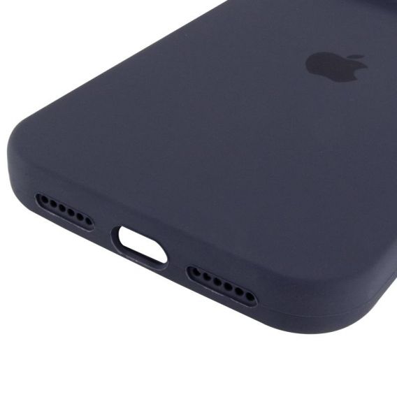 Чохол Silicone Case Full Protective (AA) для Apple iPhone 17 Pro Max, Темно-синій / Midnight blue