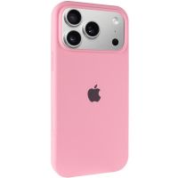 Чохол Silicone Case Full Protective (AA) для Apple iPhone 17 Pro Max, Рожевий / Light pink