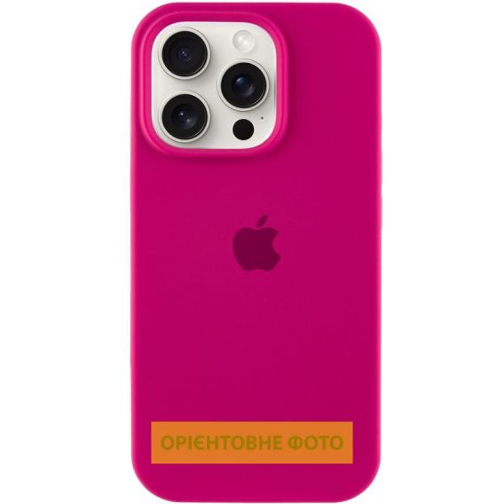 Чохол Silicone Case Full Protective (AA) для Apple iPhone 17 Pro Max, Червоний / Rose Red