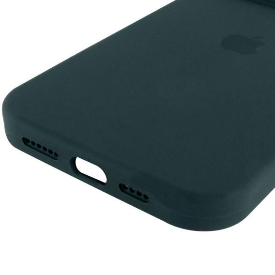 Чохол Silicone Case Full Protective (AA) для Apple iPhone 17 Pro Max, Зелений / Forest green