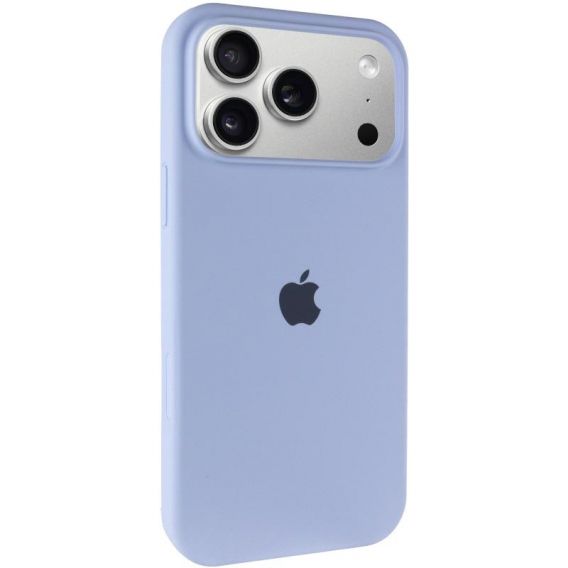 Чохол Silicone Case Full Protective (AA) для Apple iPhone 17 Pro Max, Синій / Lilac Blue