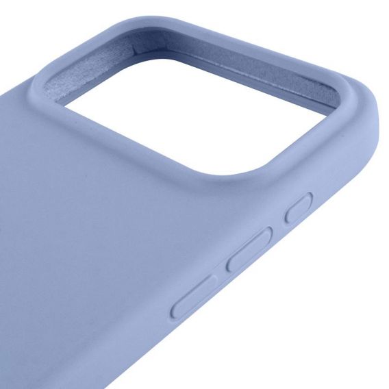 Чохол Silicone Case Full Protective (AA) для Apple iPhone 17 Pro Max, Синій / Lilac Blue