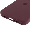 Чохол Silicone Case Full Protective (AA) для Apple iPhone 17 Pro Max, Бордовий / Plum