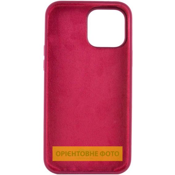 Чохол Silicone Case Full Protective (AA) для Apple iPhone 17 Pro Max, Бордовий / Maroon