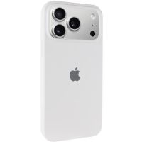 Чехол Silicone Case Full Protective (AA) для Apple iPhone 17 Pro Max (6.9) Белый / White