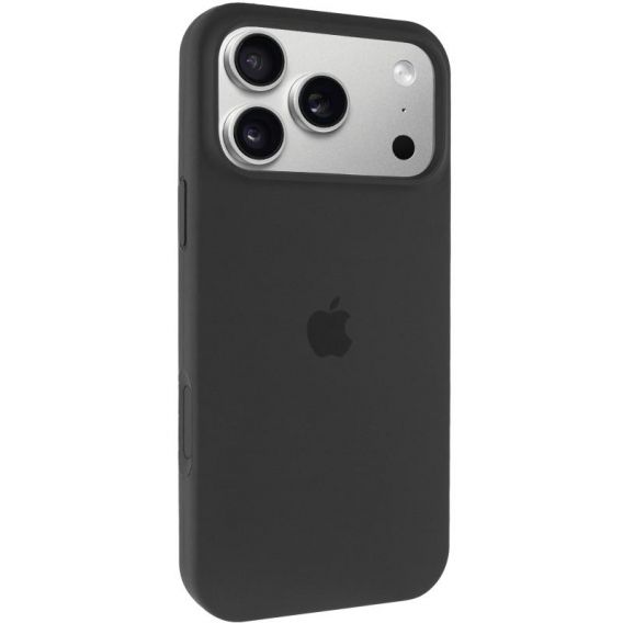 Чохол Silicone Case Full Protective (AA) для Apple iPhone 17 Pro Max, Чорний / Black