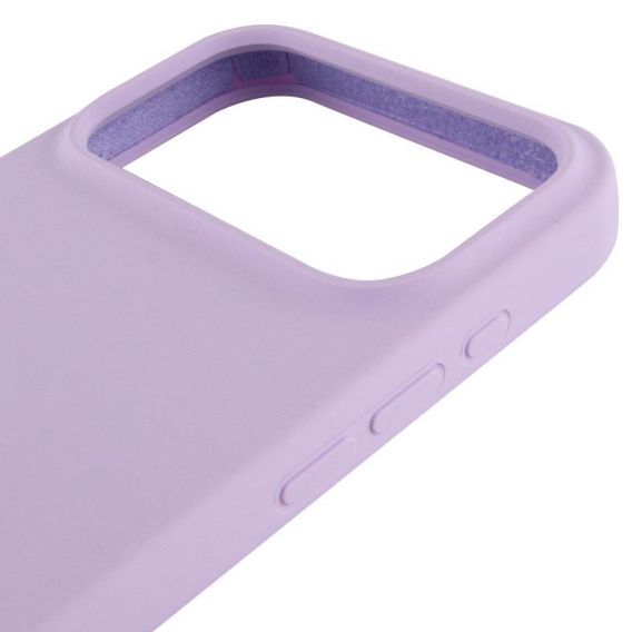 Чохол Silicone Case Full Protective (AA) для Apple iPhone 17 Pro Max, Бузковий / Lilac