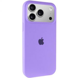 Чохол Silicone Case Full Protective (AA) для Apple iPhone 17 Pro Max, Бузковий / Dasheen
