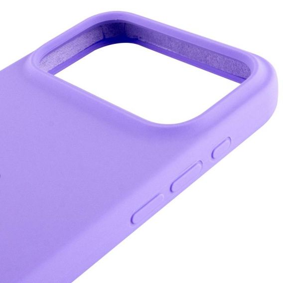 Чохол Silicone Case Full Protective (AA) для Apple iPhone 17 Pro Max, Бузковий / Dasheen