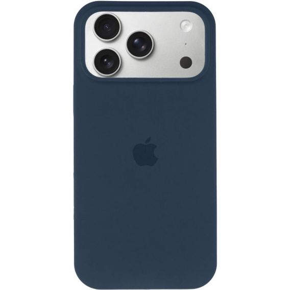 Чохол Silicone Case Full Protective (AA) для Apple iPhone 17 Pro Max, Синій / Deep navy