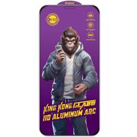 Захисне скло для iPhone 11 Pro Max / XS Max 5D Anti-static Purple (Black)