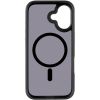 TPU+PC чохол Metal Buttons with MagSafe для Apple iPhone 17, Чорний / Black