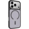 TPU+PC чехол Metal Buttons with MagSafe для Apple iPhone 17 Pro Max (6.9) Черный / Black