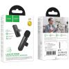 Петличний бездротовий мікрофон Hoco L20 Fair Type-C, Black