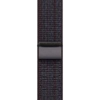 Ремінець Nylon Sport Loop для Apple Watch 42(ser.1-3)/44/45/46/49mm, Black/Blue