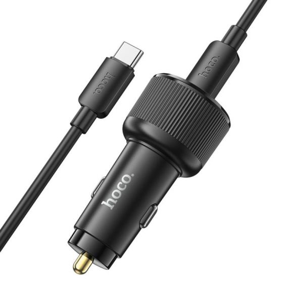 АЗУ Hoco NZ17 High Power 45W (1USB-A/2C) + кабель Type-C to Type-C, Black