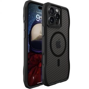 Чехол TPU Space Octagon with MagSafe для Apple iPhone 16 Pro Max, Carbon Black
