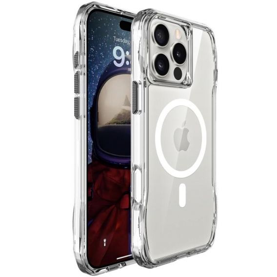 Чохол TPU Space Octagon with MagSafe для Apple iPhone 16 Pro Max, Clear