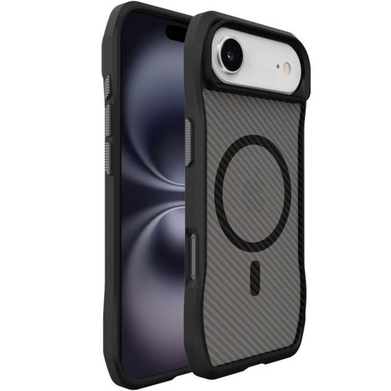 Чохол TPU Space Octagon with MagSafe для Apple iPhone 17 Air, Carbon Black