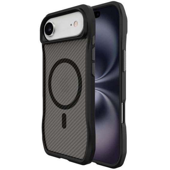 Чохол TPU Space Octagon with MagSafe для Apple iPhone 17 Air, Carbon Black