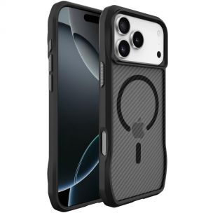 Чехол TPU Space Octagon with MagSafe для Apple iPhone 17 Pro, Carbon Black