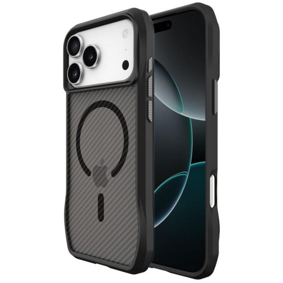 Чохол TPU Space Octagon with MagSafe для Apple iPhone 17 Pro, Carbon Black