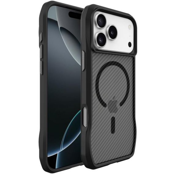 Чохол TPU Space Octagon with MagSafe для Apple iPhone 17 Pro Max, Carbon Black