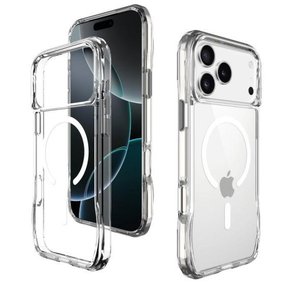 Чохол TPU Space Octagon with MagSafe для Apple iPhone 17 Pro Max, Clear