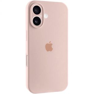 Чохол Silicone Case Full Camera Protective (AA) Apple iPhone 17, Рожевий / Pink Sand