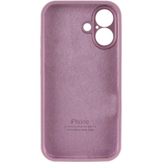 Чохол Silicone Case Full Camera Protective (AA) для Apple iPhone 17, Ліловий / Lilac Pride