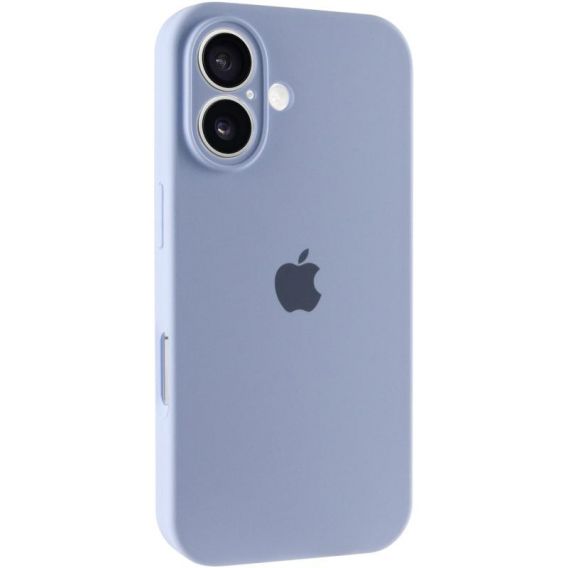 Чохол Silicone Case Full Camera Protective (AA) для Apple iPhone 17, Синій / Lilac Blue