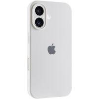 Чехол Silicone Case Full Camera Protective (AA) для Apple iPhone 17 (6.3) Белый / White