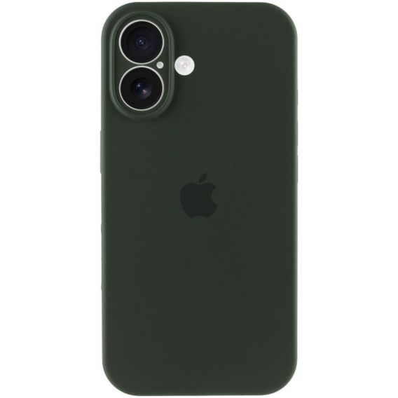 Чохол Silicone Case Full Camera Protective (AA) для Apple iPhone 17, Зелений / Cyprus Green