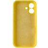 Чохол Silicone Case Full Camera Protective (AA) для Apple iPhone 17, Жовтий / Yellow