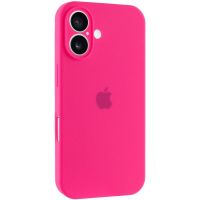 Чохол Silicone Case Full Camera Protective (AA) Apple iPhone 17, Рожевий / Barbie pink