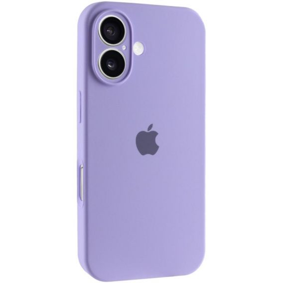 Чохол Silicone Case Full Camera Protective (AA) для Apple iPhone 17, Бузковий / Dasheen