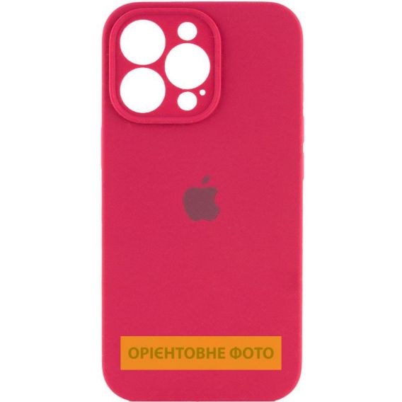 Чохол Silicone Case Full Camera Protective (AA) для Apple iPhone 17 Air, Червоний / Rose Red