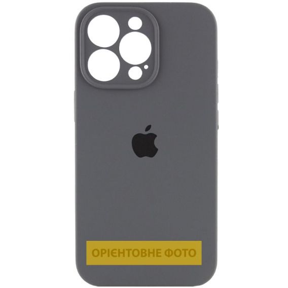 Чохол Silicone Case Full Camera Protective (AA) для Apple iPhone 17 Air, Сірий / Dark Gray