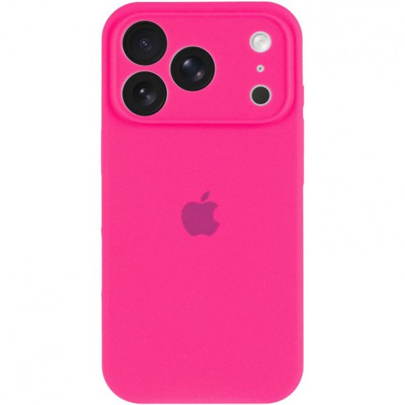 Чохол для iPhone 17 Pro Silicone Case Full Protective (Barbie pink)