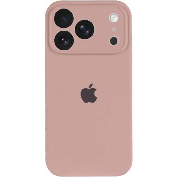 Чохол для iPhone 17 Pro Silicone Case Full Protective (Pink Sand)