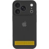 Чохол Silicone Case Full Camera Protective (AA) для Apple iPhone 17 Pro (6.3") Чорний / Black