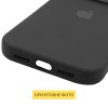 Чохол Silicone Case Full Camera Protective (AA) для Apple iPhone 17 Pro (6.3") Чорний / Black