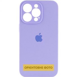Чохол Silicone Case Full Camera Protective (AA) для Apple iPhone 17 Pro Max, Бузковий / Dasheen